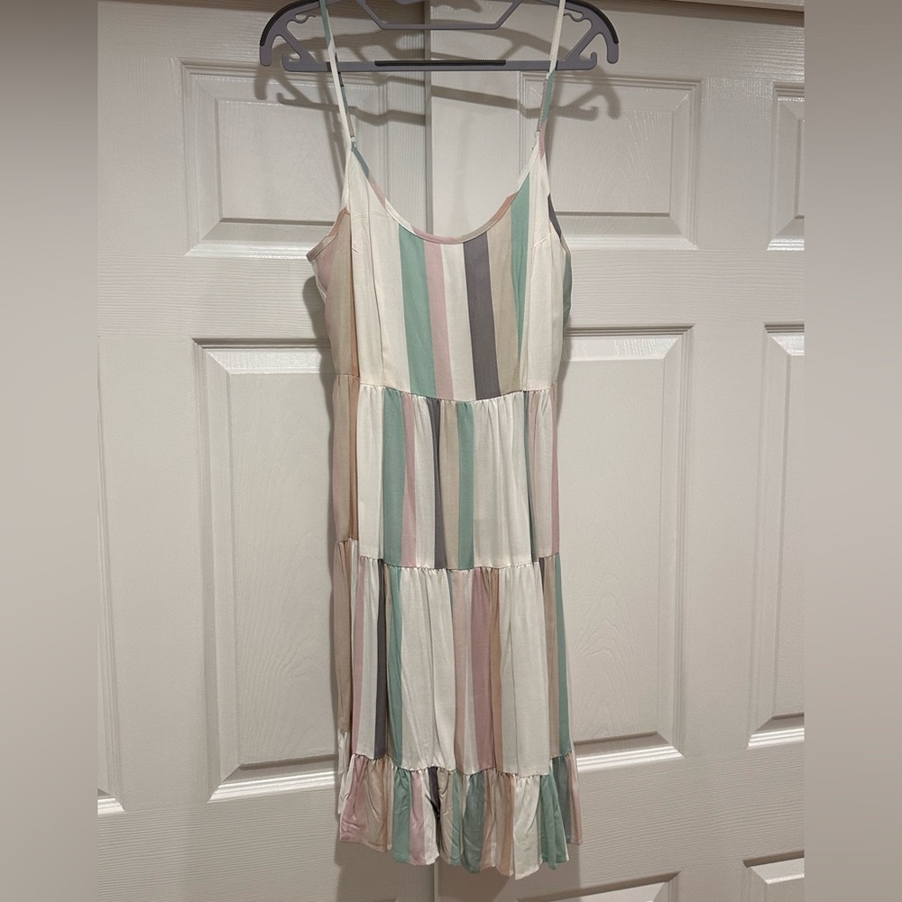 Striped Beach dress